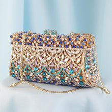Load image into Gallery viewer, women colorful Clutch Minaudiere Bag for party