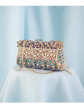 Load image into Gallery viewer, women colorful Clutch Minaudiere Bag for party