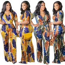 Load image into Gallery viewer, Jumpsuit Fashion Casual Printing