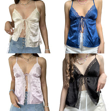 Load image into Gallery viewer, Summer Lace Camisole Top Sleeveless