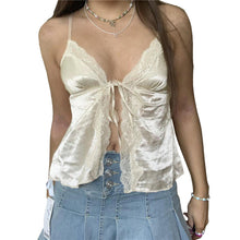 Load image into Gallery viewer, Summer Lace Camisole Top Sleeveless
