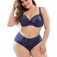 Load image into Gallery viewer, Plus Size Female Lingeries Floral Lace Women Bra