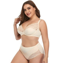 Load image into Gallery viewer, Ultra Thin Women Lace Underwear Set Non Padded Unlined