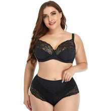 Load image into Gallery viewer, Ultra Thin Women Lace Underwear Set Non Padded Unlined