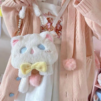 Cute Plush Fur Lolita Bag Kawaii Cat