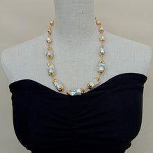 Load image into Gallery viewer, Freshwater Cultured Gray Keshi Pearl White Round Pearl With - Sophornlilly