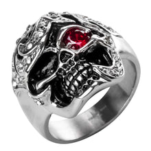 Load image into Gallery viewer, Skull Gothic Ring Men Women Biker Heavy Punk Jewelry Gifts