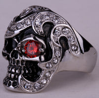 Skull Gothic Ring Men Women Biker Heavy Punk Jewelry Gifts