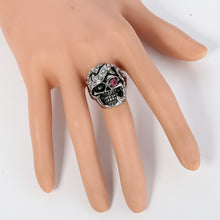 Load image into Gallery viewer, Skull Gothic Ring Men Women Biker Heavy Punk Jewelry Gifts