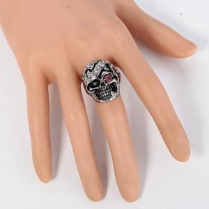 Skull Gothic Ring Men Women Biker Heavy Punk Jewelry Gifts