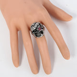 Skull Gothic Ring Men Women Biker Heavy Punk Jewelry Gifts