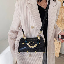 Load image into Gallery viewer, Elegant Female Pearl Totes Bag Women's Designer Luxury
