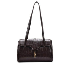 Load image into Gallery viewer, Luxury Designer Leather Shoulder Bag Vintage Lady Purse And