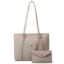 Load image into Gallery viewer, YANIGELAN Solid Color Large Capacity Handbag Fashion Pu Leather