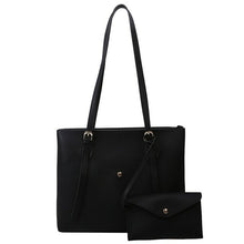 Load image into Gallery viewer, YANIGELAN Solid Color Large Capacity Handbag Fashion Pu Leather