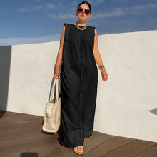 Load image into Gallery viewer, Solid Color Sleeveless Wide Leg