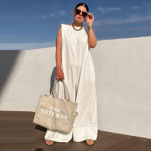 Load image into Gallery viewer, Solid Color Sleeveless Wide Leg