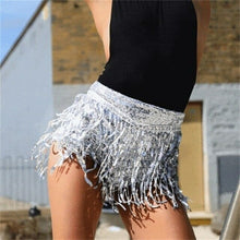 Load image into Gallery viewer, New Arrival Club Sexy Women Sequins Shorts Tassel - Sophornlilly