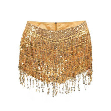 Load image into Gallery viewer, New Arrival Club Sexy Women Sequins Shorts Tassel - Sophornlilly
