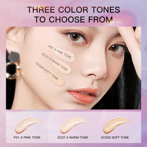 ZEESEA Liquid Foundation Metaverse Pink Series Shining Galaxy Make Up - Sophornlilly