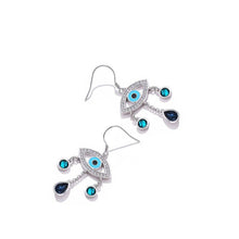 Load image into Gallery viewer, 925 Sterling Silver Demon Eye Water Drop Earrings For Women - Sophornlilly