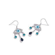 Load image into Gallery viewer, 925 Sterling Silver Demon Eye Water Drop Earrings For Women - Sophornlilly