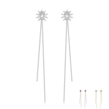 Load image into Gallery viewer, 925 Sterling Silver Earrings For Women Full Zircon Shiny - Sophornlilly