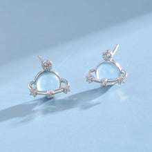 Load image into Gallery viewer, ZEMIOR 925 Sterling Silver Round Planet Around Stud Earrings For Women - Sophornlilly