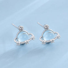 Load image into Gallery viewer, ZEMIOR 925 Sterling Silver Round Planet Around Stud Earrings For Women - Sophornlilly