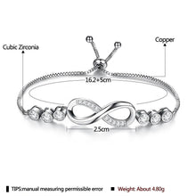 Load image into Gallery viewer, Copper Brecelet For Women Adjustable Size Inlay Cubic Zirconia - Sophornlilly