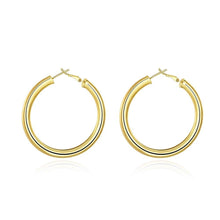 Load image into Gallery viewer, European And American style Hoop Earrings For Women Gold Color - Sophornlilly