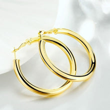 Load image into Gallery viewer, European And American style Hoop Earrings For Women Gold Color - Sophornlilly