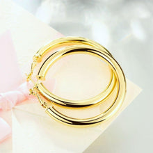 Load image into Gallery viewer, European And American style Hoop Earrings For Women Gold Color - Sophornlilly