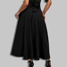 Load image into Gallery viewer, Women Long Skirts Elastic Waist Side pocket Pleated Maxi Skirts