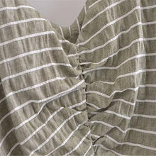 Load image into Gallery viewer, Striped Long Summer Dress Women Sleeveless Straps - Sophornlilly
