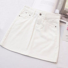 Load image into Gallery viewer, High Waist Women Denim Skirt Sexy Fashion Summer