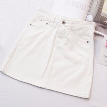 Load image into Gallery viewer, High Waist Women Denim Skirt Sexy Fashion Summer