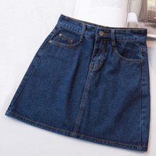 Load image into Gallery viewer, High Waist Women Denim Skirt Sexy Fashion Summer