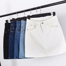 Load image into Gallery viewer, High Waist Women Denim Skirt Sexy Fashion Summer