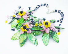 Load image into Gallery viewer, classic!!!  Shell /crystal   Bride Wedding. Flower necklace 20"|Choker - Sophornlilly