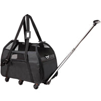 Katziela Black Airline Approved Wheeled Carrier