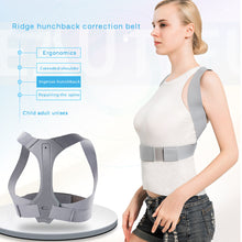 Load image into Gallery viewer, Adjustable Back Support Strap Posture Corrector