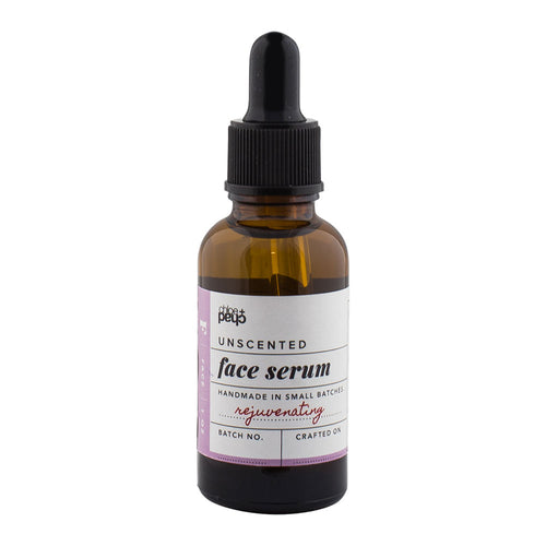 Unscented face serum