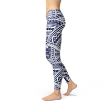 Load image into Gallery viewer, Polynesian Maori Tattoo Leggings