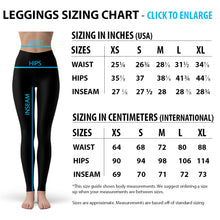 Load image into Gallery viewer, Womens Ornamental Blue Paisley Leggings