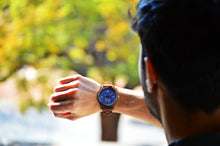 Load image into Gallery viewer, Men&#39;s Handcrafted Engraving Kosso Wood Watch - Best Gift Idea!