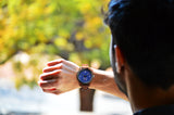 Men's Handcrafted Engraving Kosso Wood Watch - Best Gift Idea!