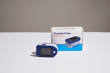 Load image into Gallery viewer, Fingertip Pulse Oximeter, Blue, Sold Individually