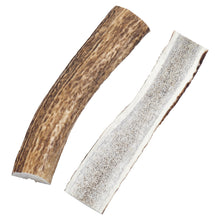 Load image into Gallery viewer, “Split” Grade A Whole Elk Antler Dog Chews