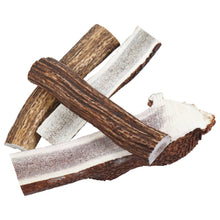 Load image into Gallery viewer, “Split” Grade A Whole Elk Antler Dog Chews